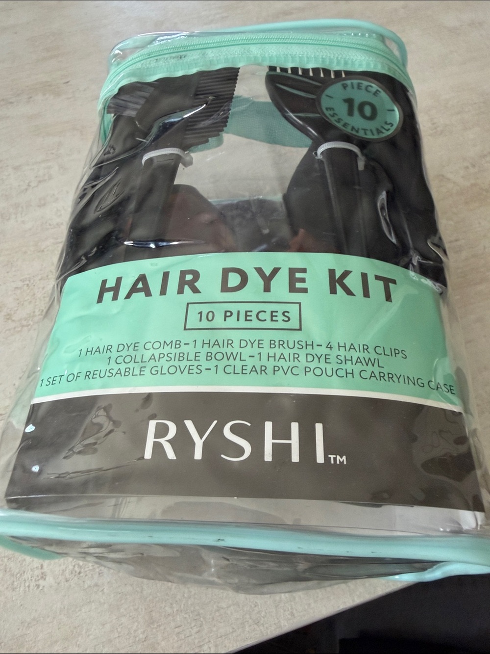 Ryshi Hair Dye Kit - 10 Piece Set